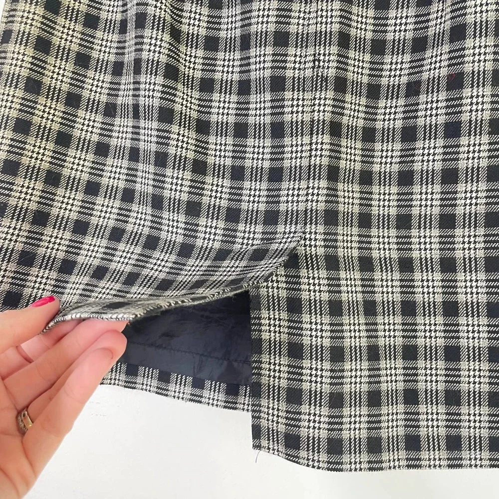 Vintage B.Moss Plaid Mini Skirt(4) - Picture 5 of 7
